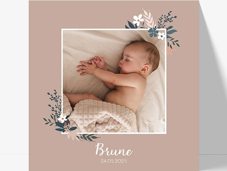 Créez des Souvenirs Inoubliables avec un Faire Part Naissance Personnalisé
