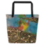 Thumbnail: "Blue Sky GS" Large Tote Bag
