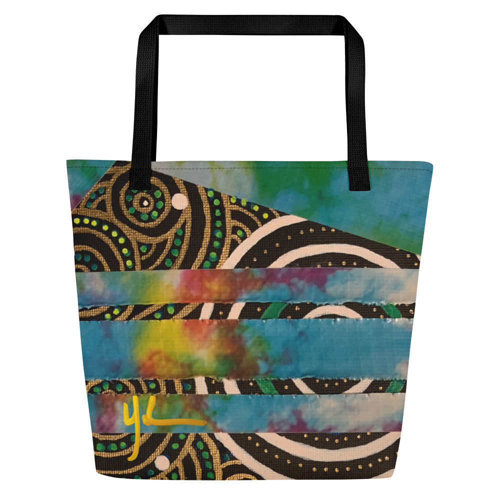 "Blue Sky GS" Large Tote Bag