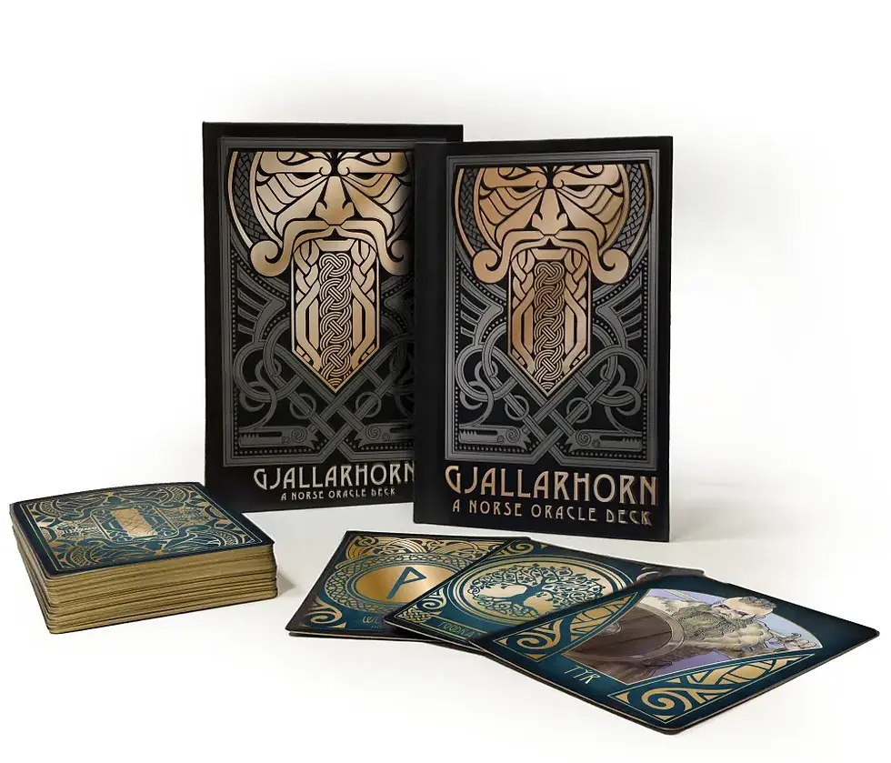 Thumbnail: Gjallarhorn: A Norse Oracle Deck 1