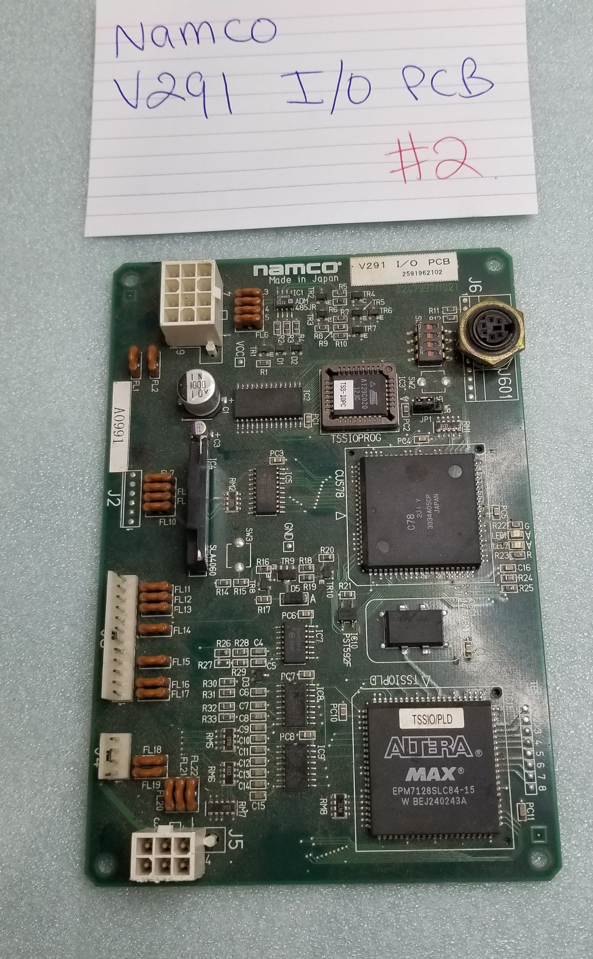 Time crisis Arcade - Gun Board V291 I/O Namco PCB board #2