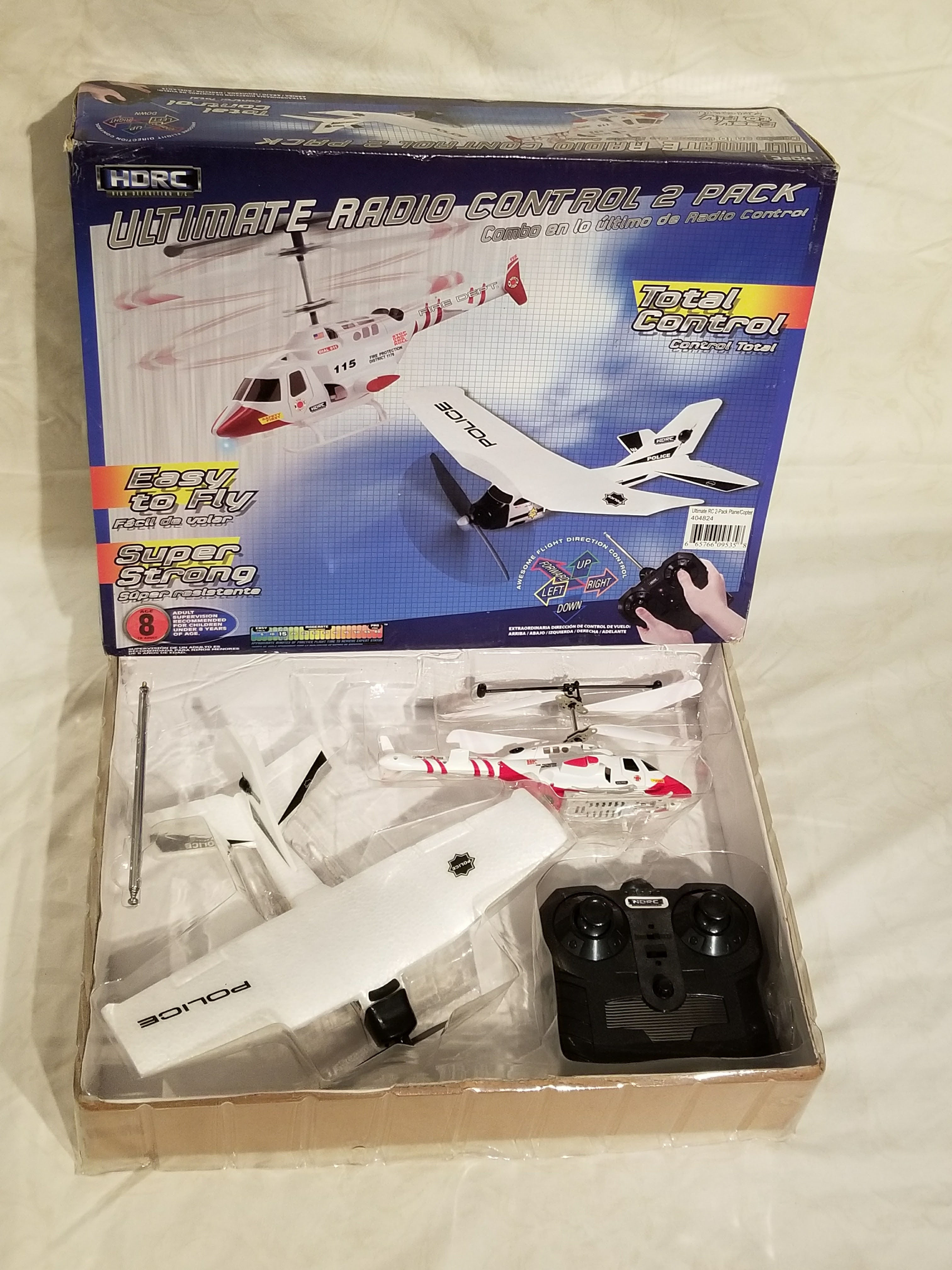 Ultimate Radio Control Airplane & Helicopter Combo Pack - RARE FIND