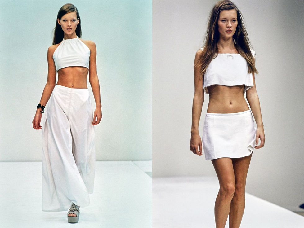 Prada primavera estate 1993, Prada primavera estate 1994 Condé Nast Archive