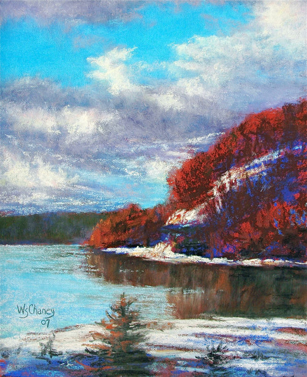'First Snow', Pastel.jpeg