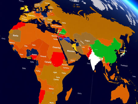 Top Sugar Exporting Countries map