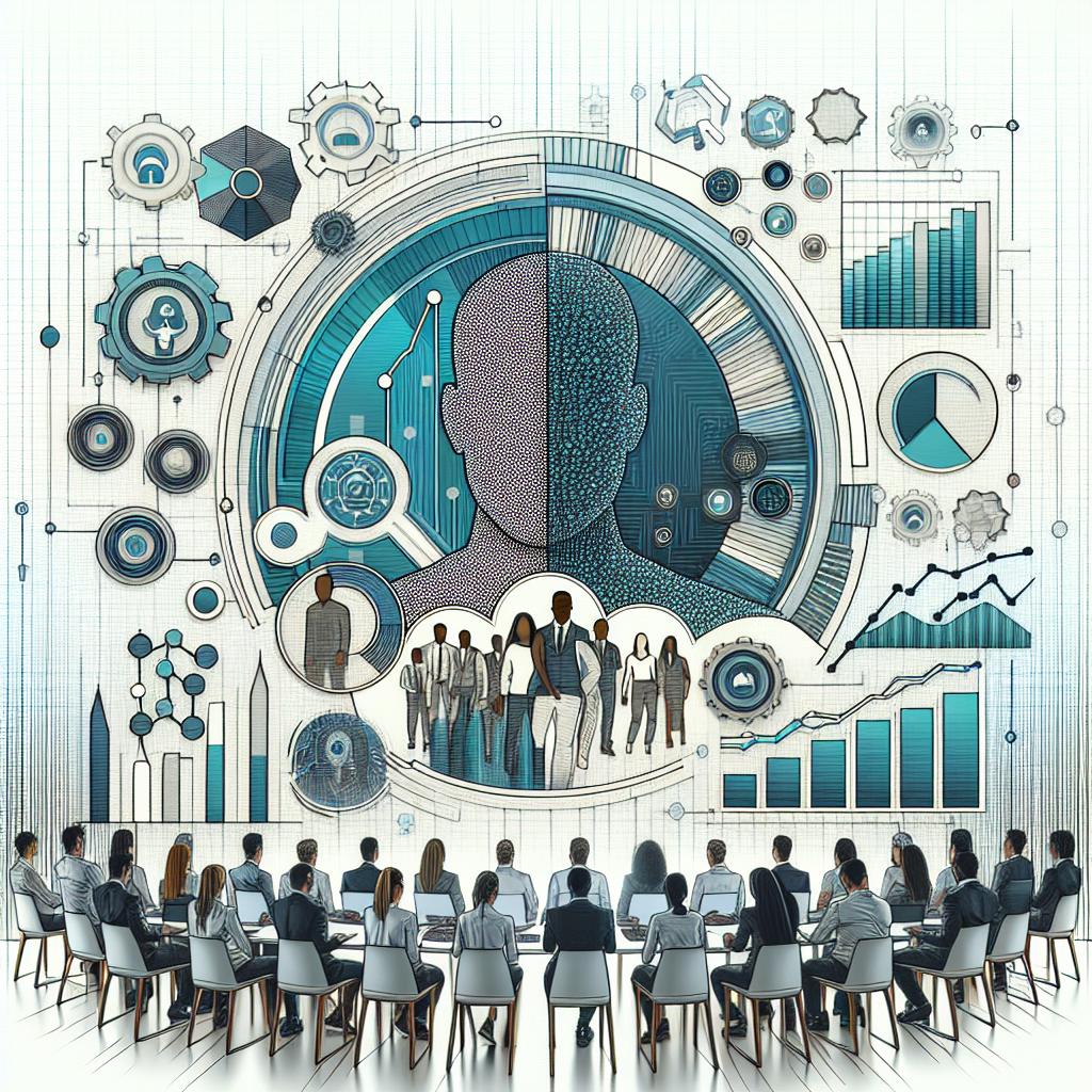 Create a corporate-style, flat, 2D illustration showcasing elements of technology and artificial intelligence. The image, with a clean, white, textureless background, is designed in a 2D linear perspective. The image prominently features performance graphs, symbolizing the results of AI tests. It also includes images of diverse racial and gender teams, including Caucasian, Hispanic, Black, Middle-Eastern, and South Asian men and women, indicating collaboration in AI development. Incorporate technological colors like shades of blue and green to represent technology and innovation. This image is a visual representation of a technology firm wheeling in an investment of $19 million aiming to automate the risk detection of AI applications.