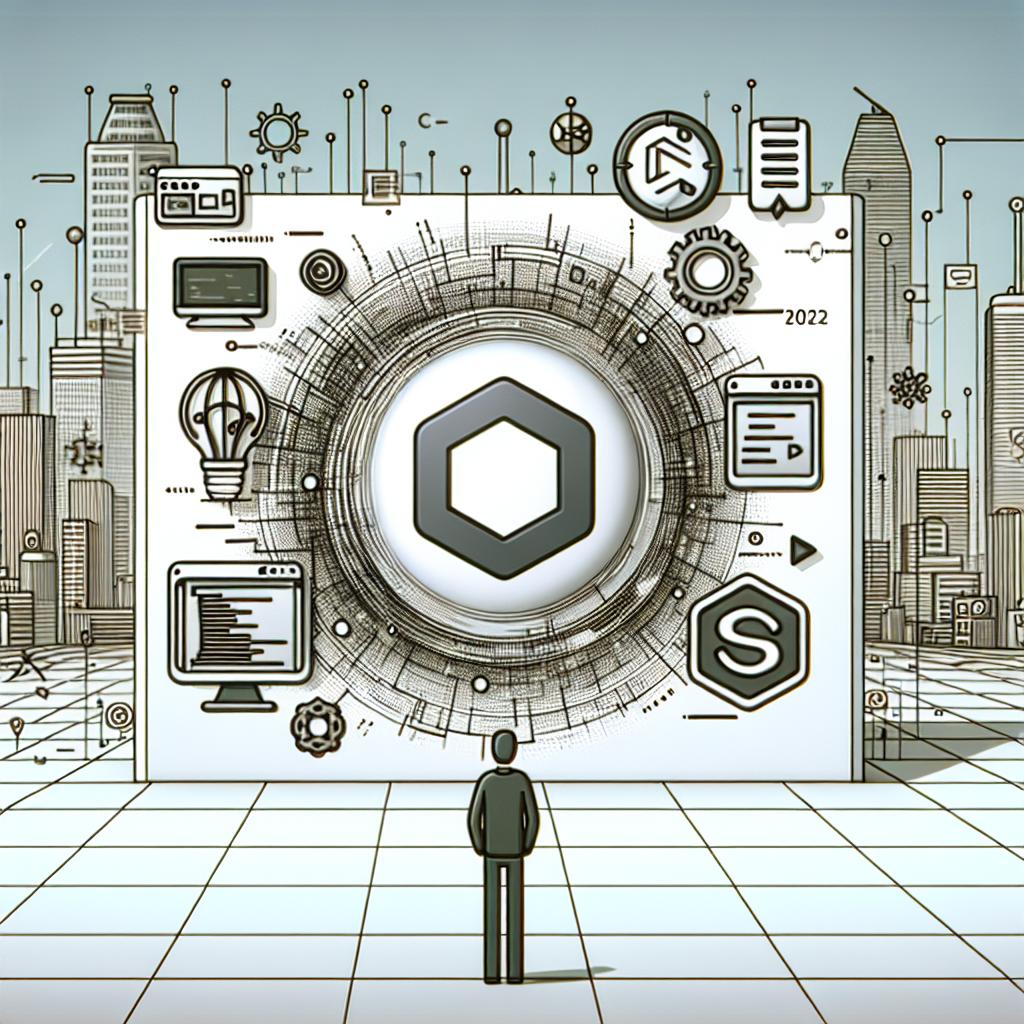 Imagine a modern, corporate themed vector graphic in a 2D linear perspective. The scene is set on a plain, untextured white background. In the middle, the logo of an artificial intelligence-based code completion system known as Codeium is prominently featured, illustrating the innovation in code completion. Encircling it, are the icons of three popular integrated development environments (IDEs): Visual Studio 2022, Sublime Text, and Eclipse. These icons represent the platforms that support Codeium, symbolizing the AI's integration into software development. A digital, technological background gives the image a modern and contemporary atmosphere.