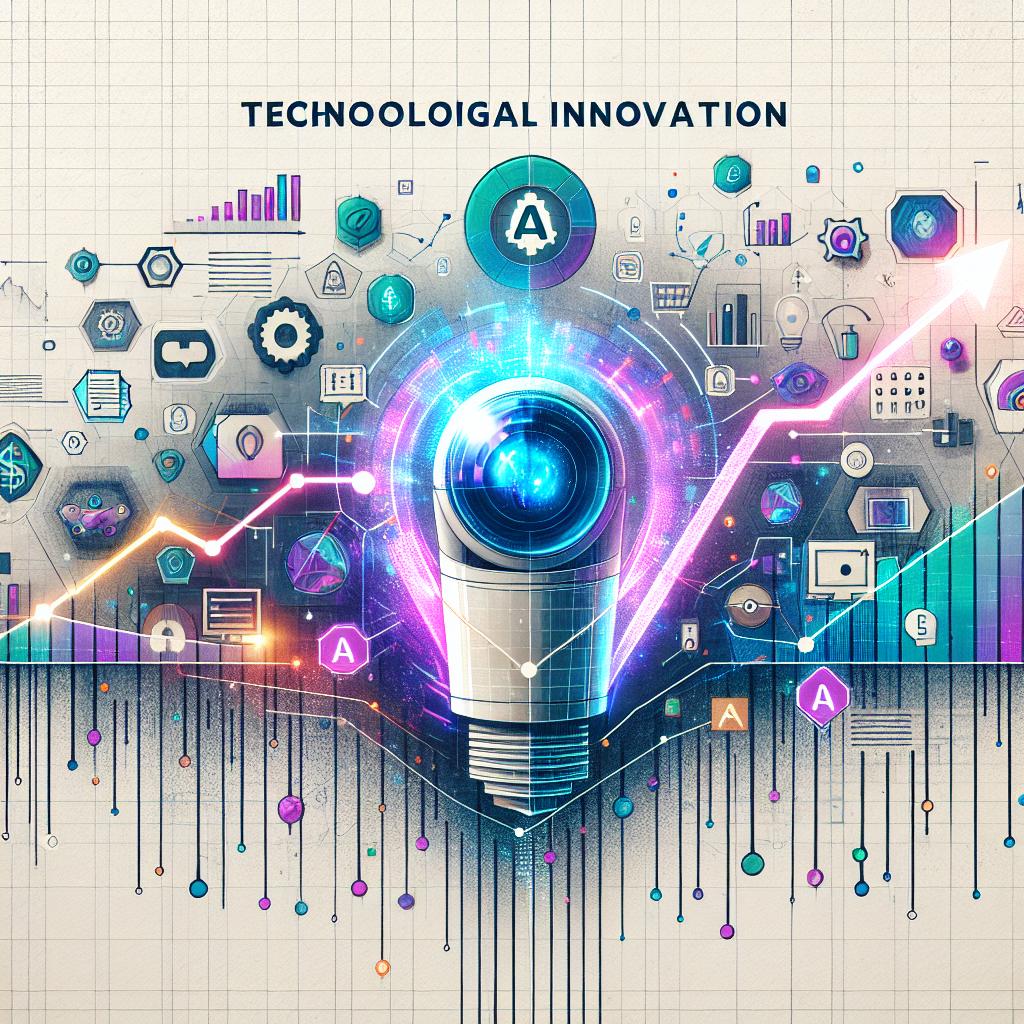 Create a visionary technological innovation scene with a 2D, linear perspective, in a vibrant, flat, corporate vector style. The image's background should be white and textureless. The scenario should feature the application of Agentic AI in finance, represented through holograms. The holograms signify the new era of interaction with AI and should be rendered in vivacious colors to reflect innovation and technology. Include rising charts to signify the increasing adoption of AI. Incorporate financial elements such as relevant icons to indicate how AI is applied in finance.