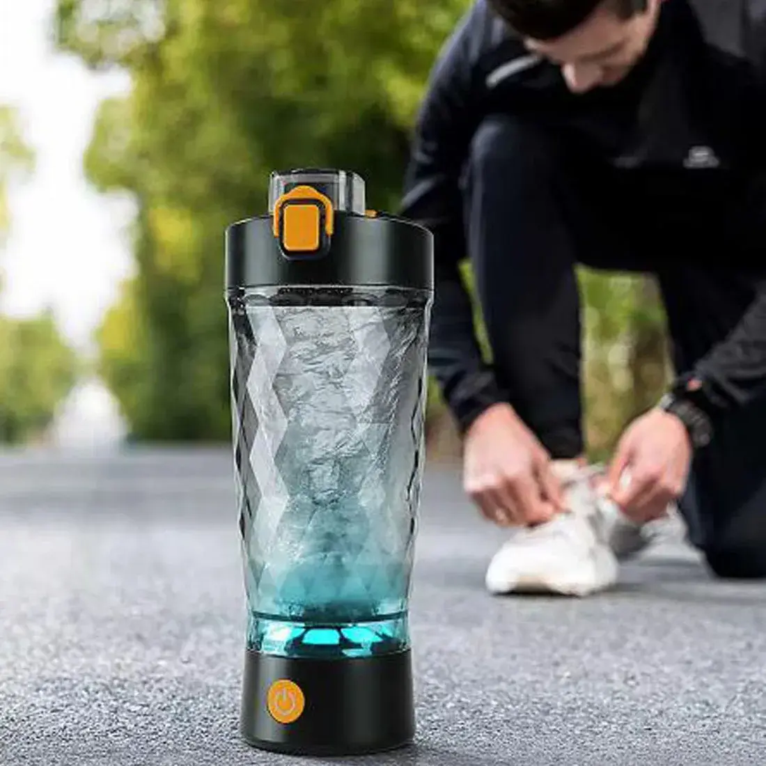 Electric Shaker Bottle – 650ml USB Mixer for Protein & Pre-Workout