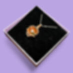 Wire Wrapped Mini Carnelian Sphere Pendant