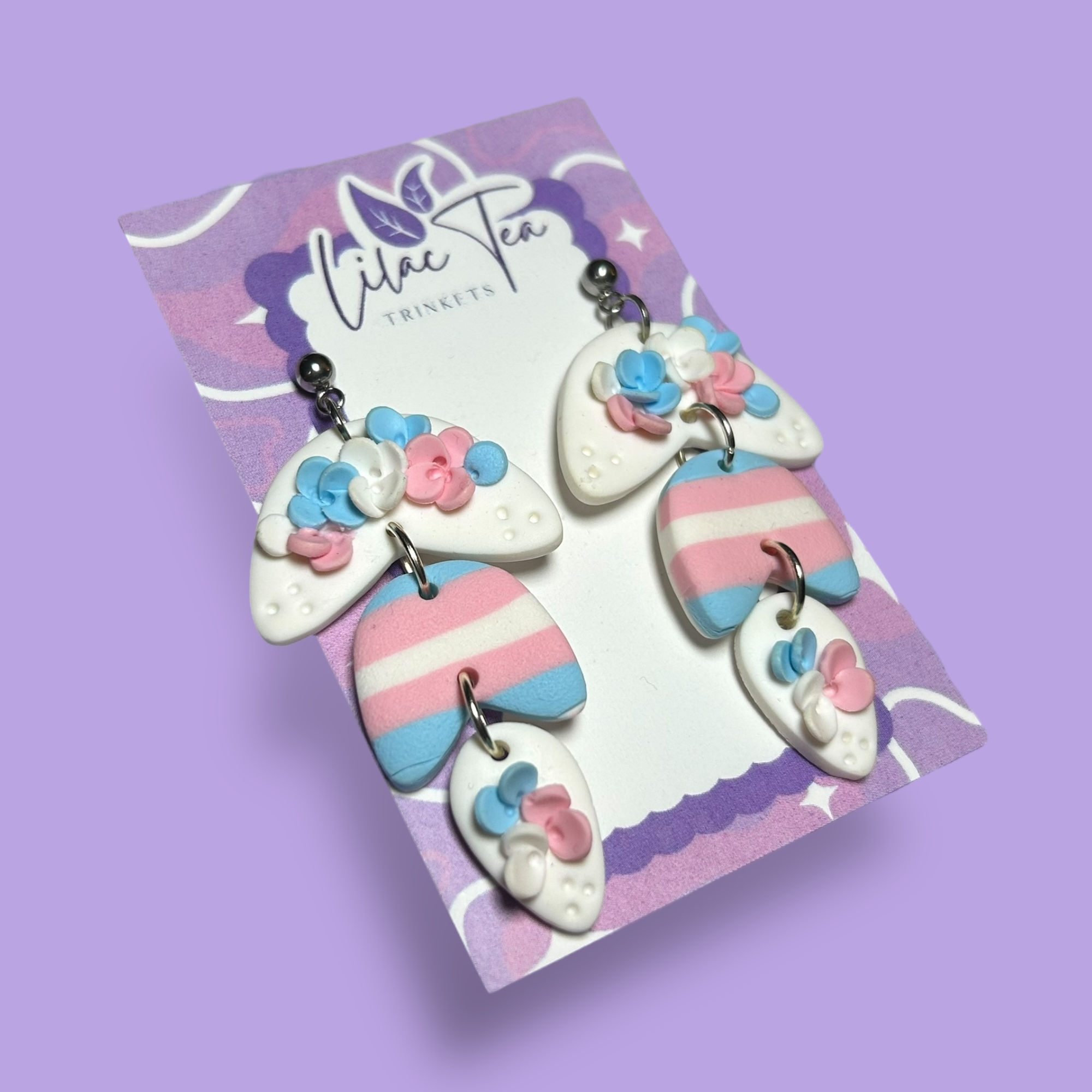 Floral pride Tripple danglies
