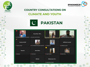 Pakistan Climate Justice Consultation Engage Youth in Stockholm+50 Discussions