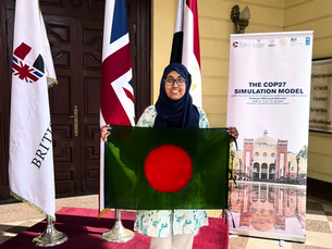 Rayhana Akter Shares Her Experience at COP27 Simulation Model