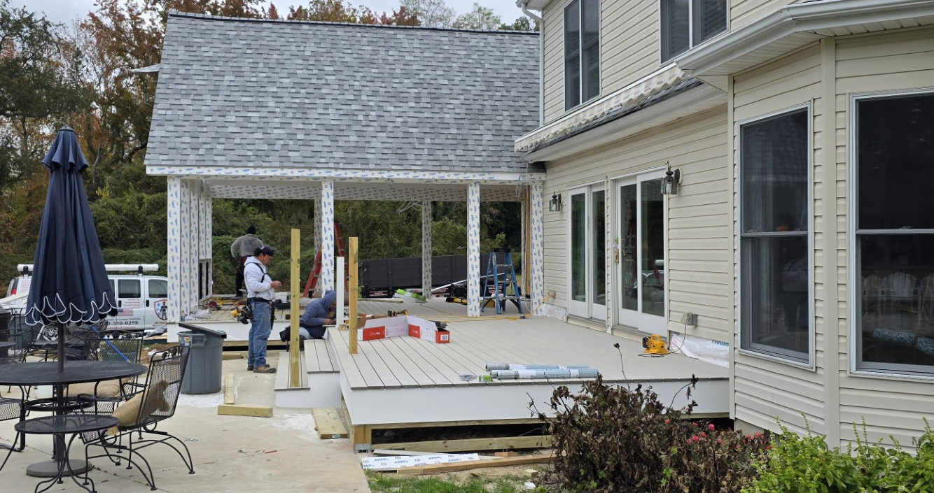 Easton Maryland Deck and Porch Installation