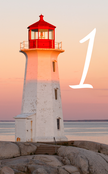 A serene lighthouse at sunset, symbolizing the guidance and professional courtesy outlined in the Bay Renovations Customer Bill of Rights.