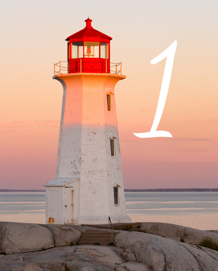 A serene lighthouse at sunset, symbolizing the guidance and professional courtesy outlined in the Bay Renovations Customer Bill of Rights.