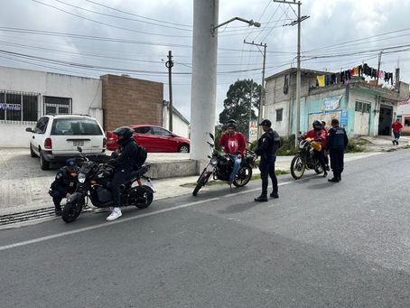 KARLA MARTÍNEZ REFUERZA SEGURIDAD EN #TEZIUTLÁN IMPLEMENTA EL OPERATIVO MOTO SEGURA