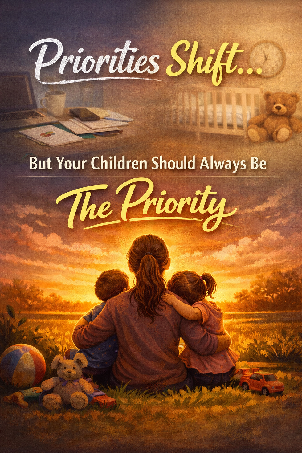 When Priorities Shift for Only One Parent; and the Whole Family Feels It