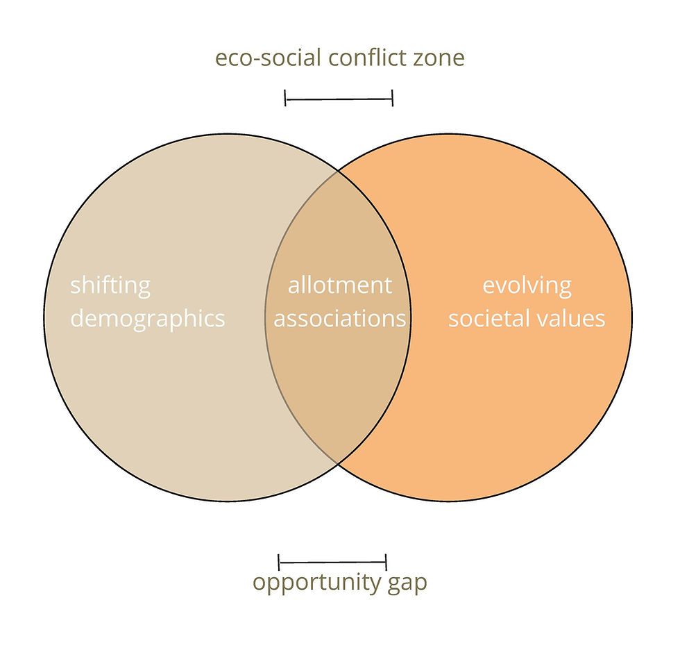 The Silver Society Megatrend in Allotment Associations and why it is relevant