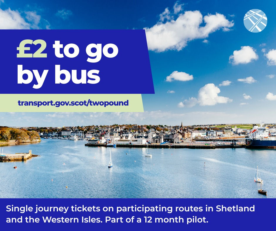 £2 Bus Fare Cap in the Western Isles