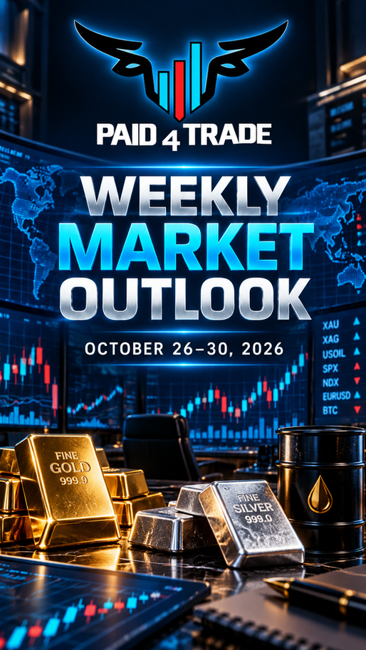 Weekly Market Outlook: Fed Decision, Inflation & Energy Risk | October 26–30, 2026