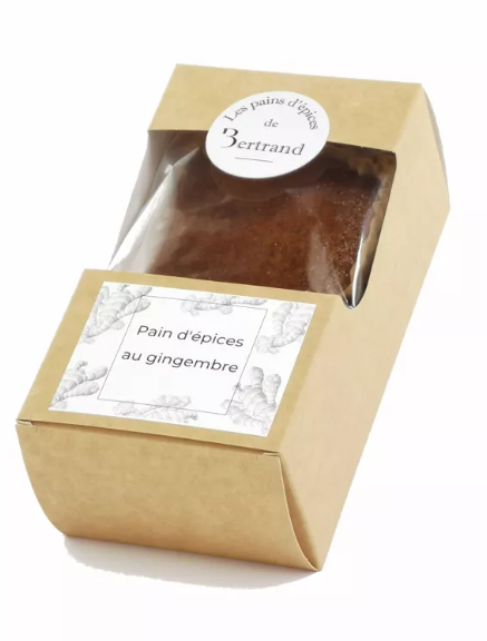 Pain d'épices au Gingembre- LES PAINS D'EPICES DE BERTRAND