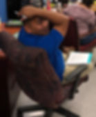 Richard during a staff meeting