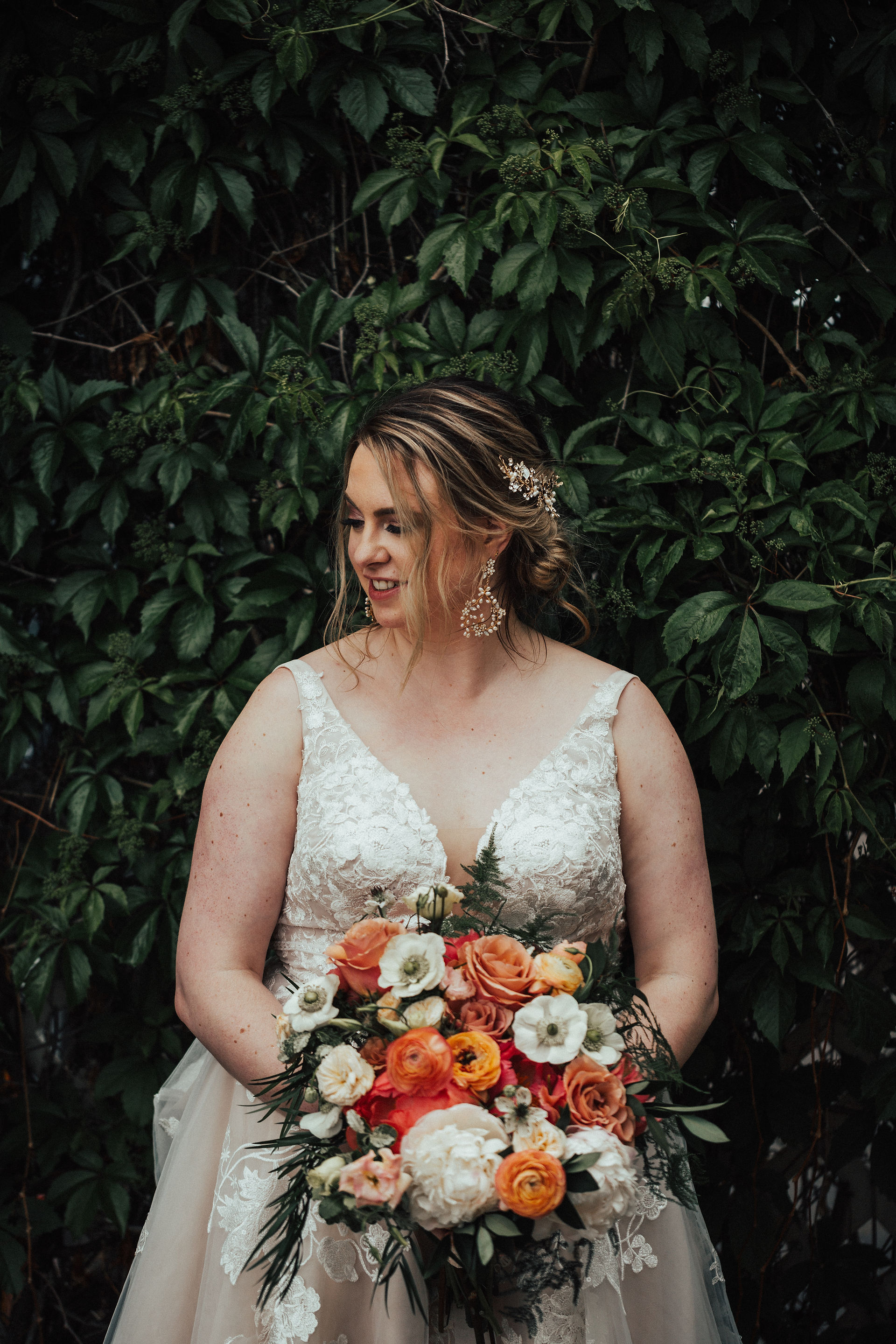 Fairmont Macdonald Hotel Edmonton Alberta Floral Garden Wedding