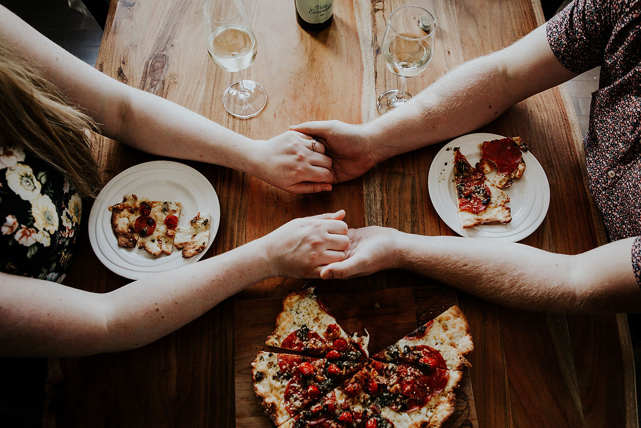 In Home Engagement Session, Edmonton Alberta, Pizza Making, Cooking Engagement