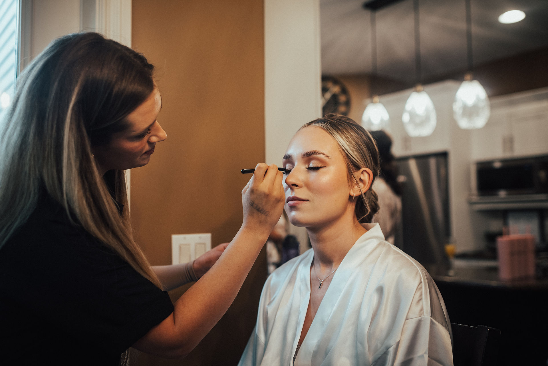 Fort Saskatchewan Foundry Room Wedding Getting Ready Bridal