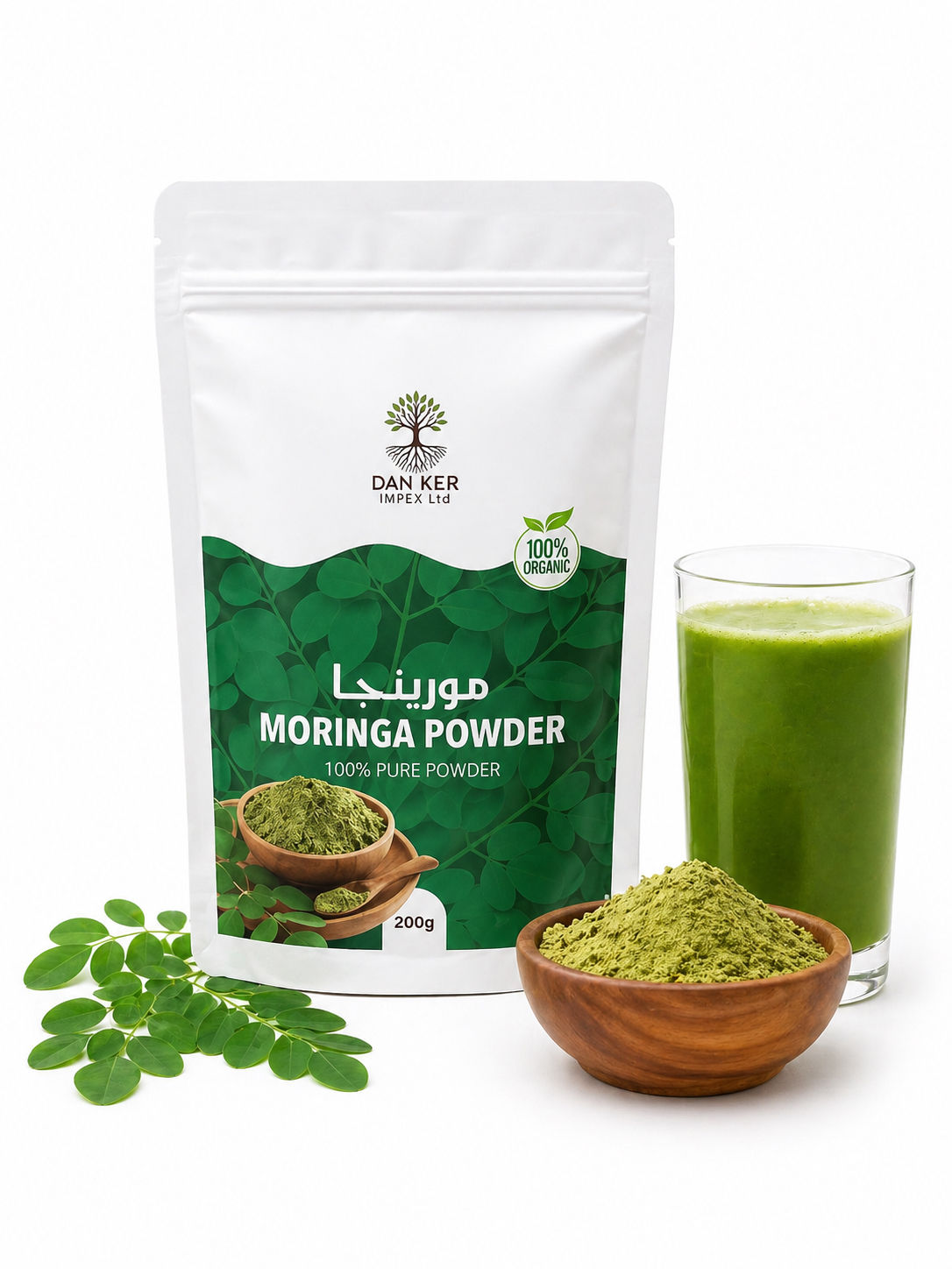 Organic Moringa Powder – 200g