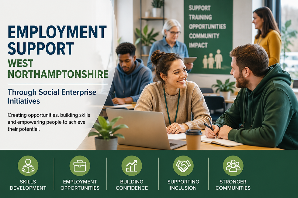 Employment Support West Northamptonshire Through Social Enterprise Initiatives