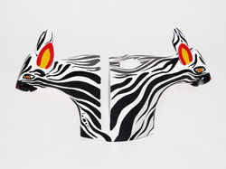 TARJETERO DOBLE CARA CEBRA