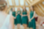 Bridal Bonding: With laughter and joy, the bride and her bridesmaids share a moment of camaraderie