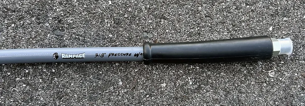 Thumbnail: RAMP-106-200 RAMPAGE 200' Smooth Gray 3/8" 4300 PSI High Pressure Hose