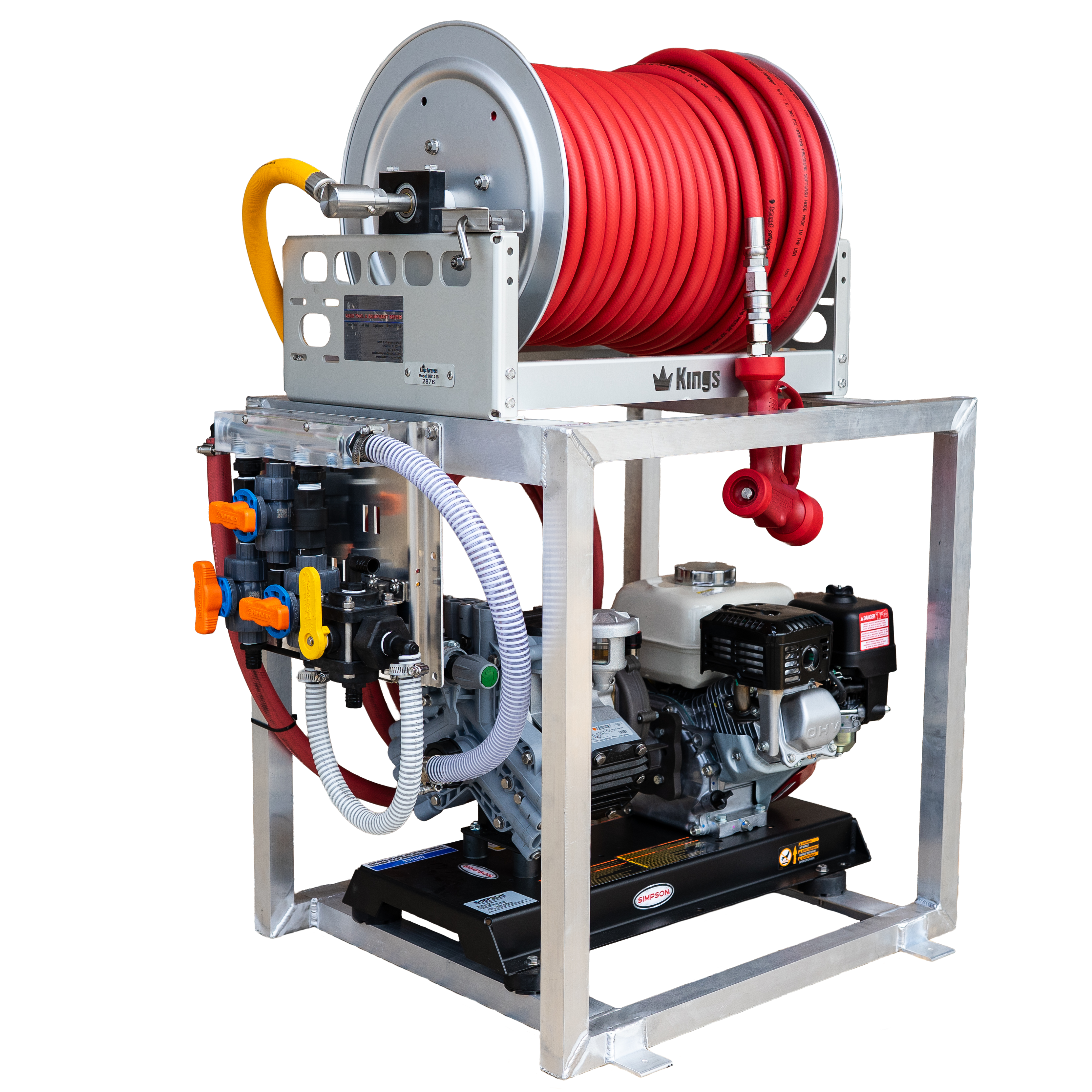 Commercial Gas Softwash System STR3011GSFS (now comes with new style Comet P40)