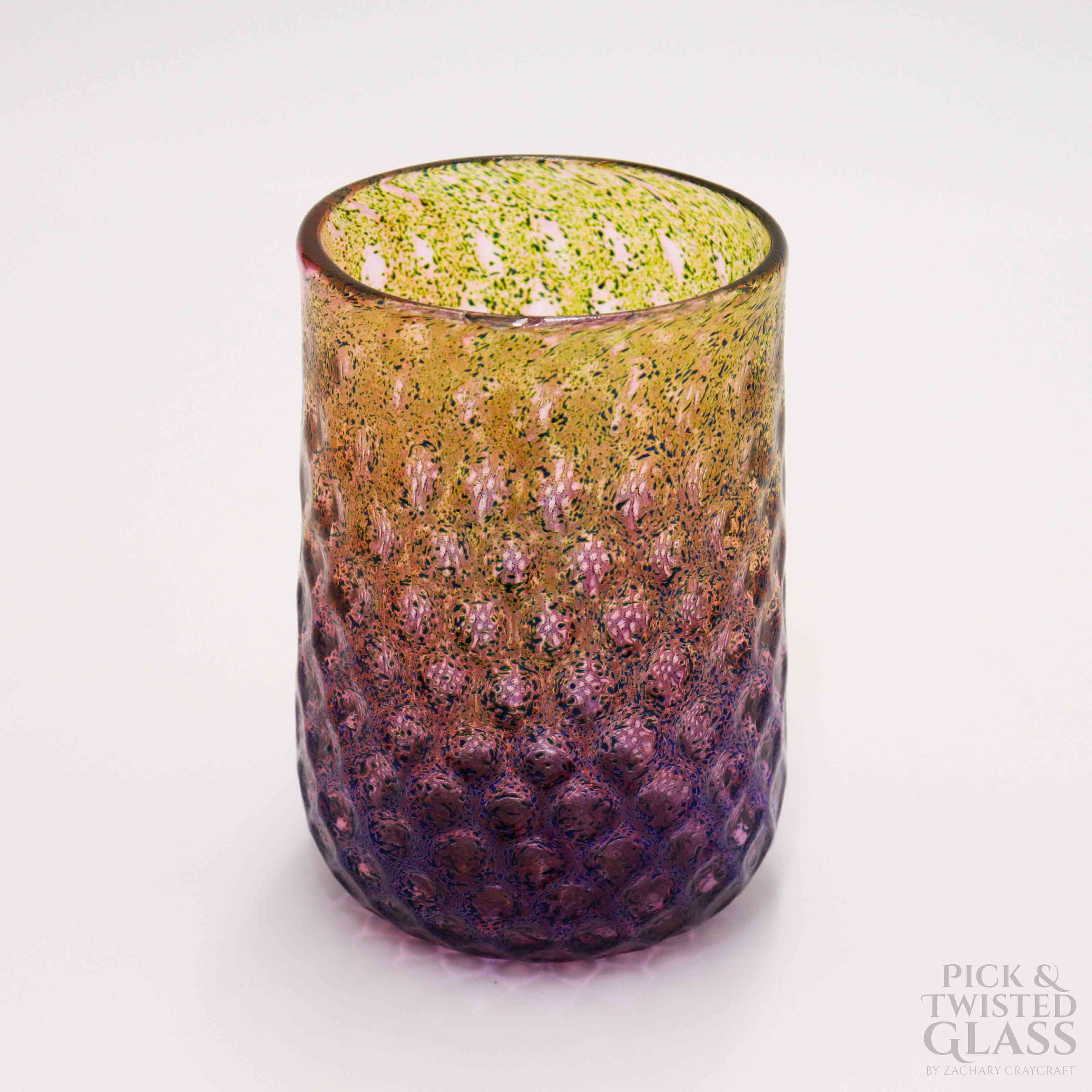 Tuscan Violet Glass Tumbler