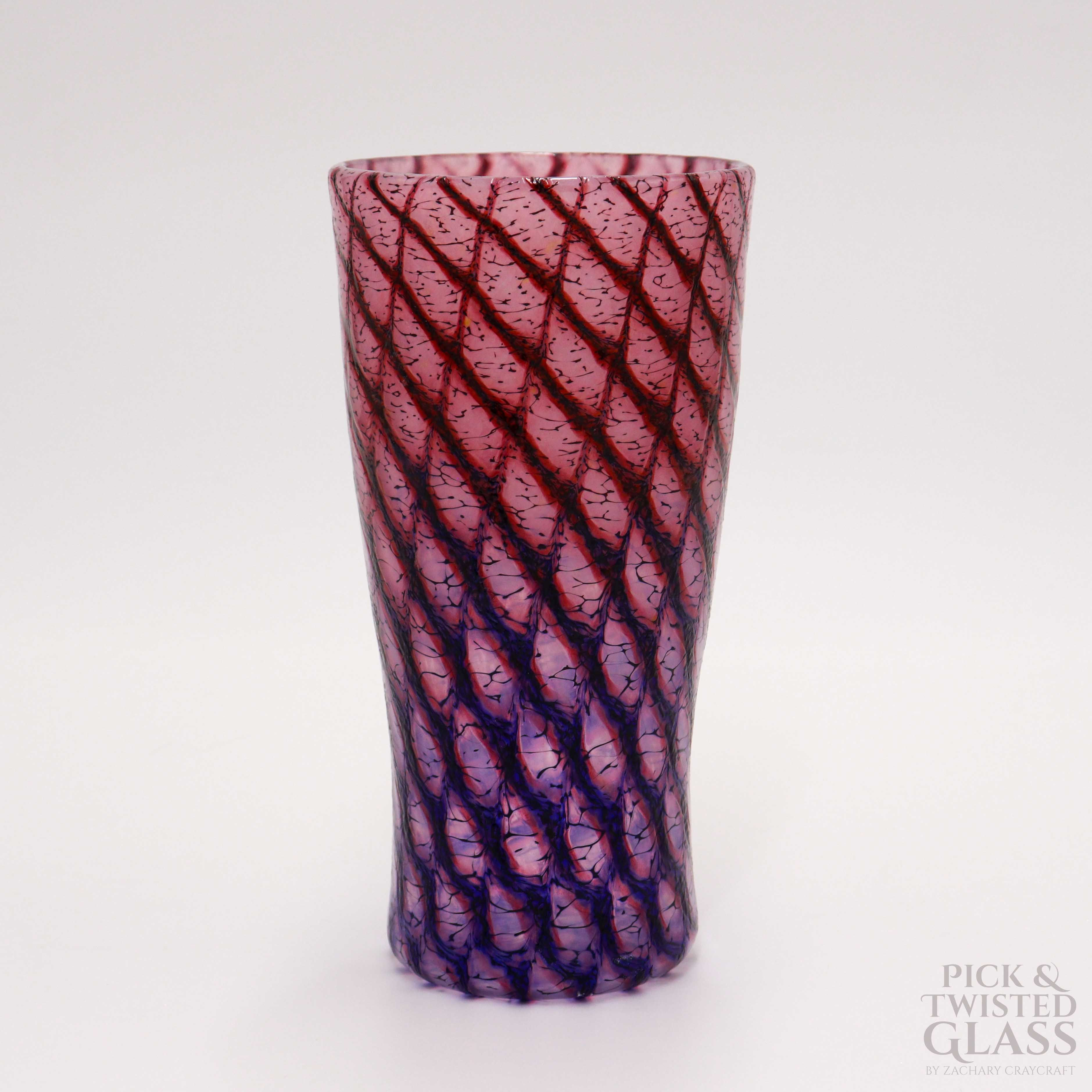 Wild Berry Double Optic Drinking Glass