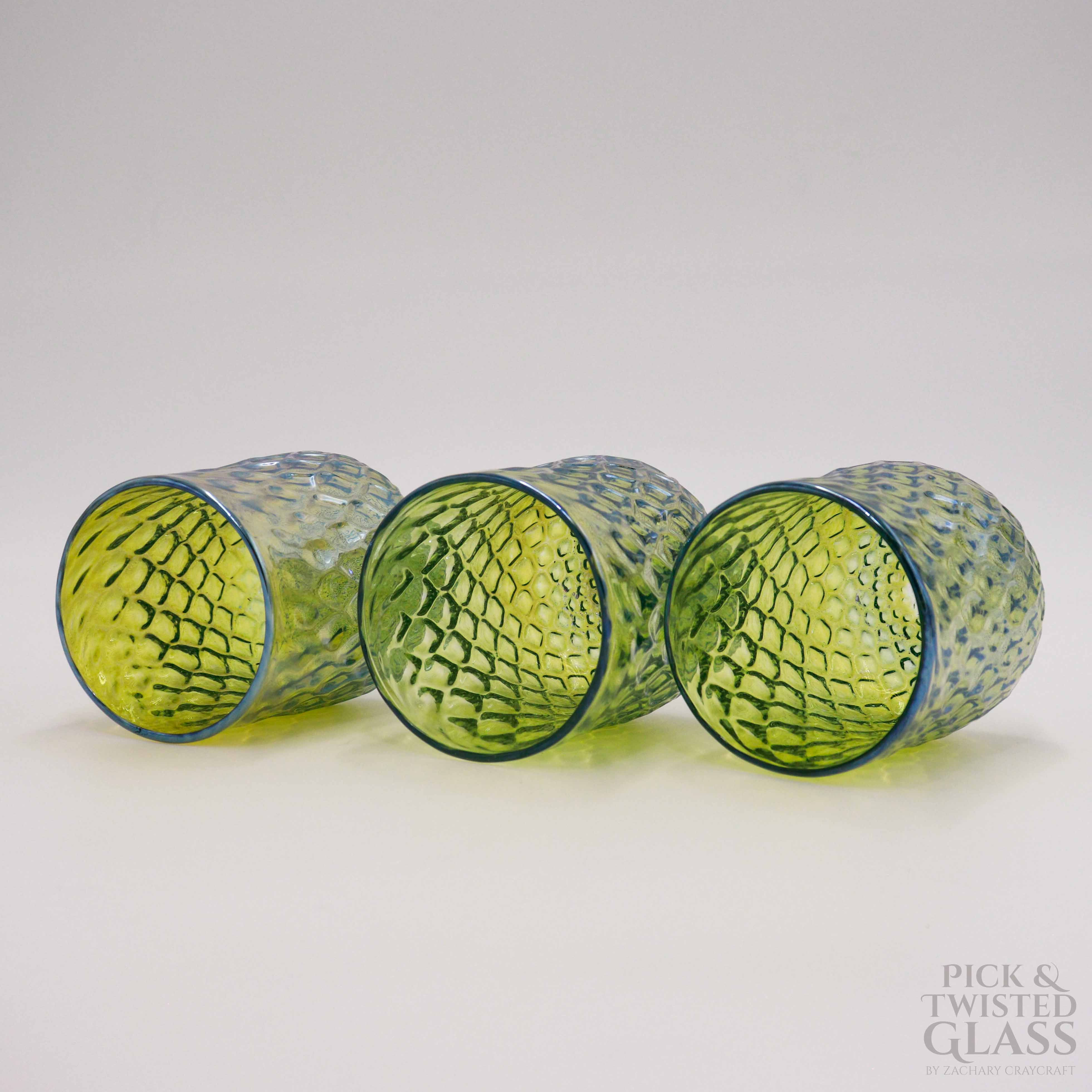 Atlantis Glass Tumbler Trio