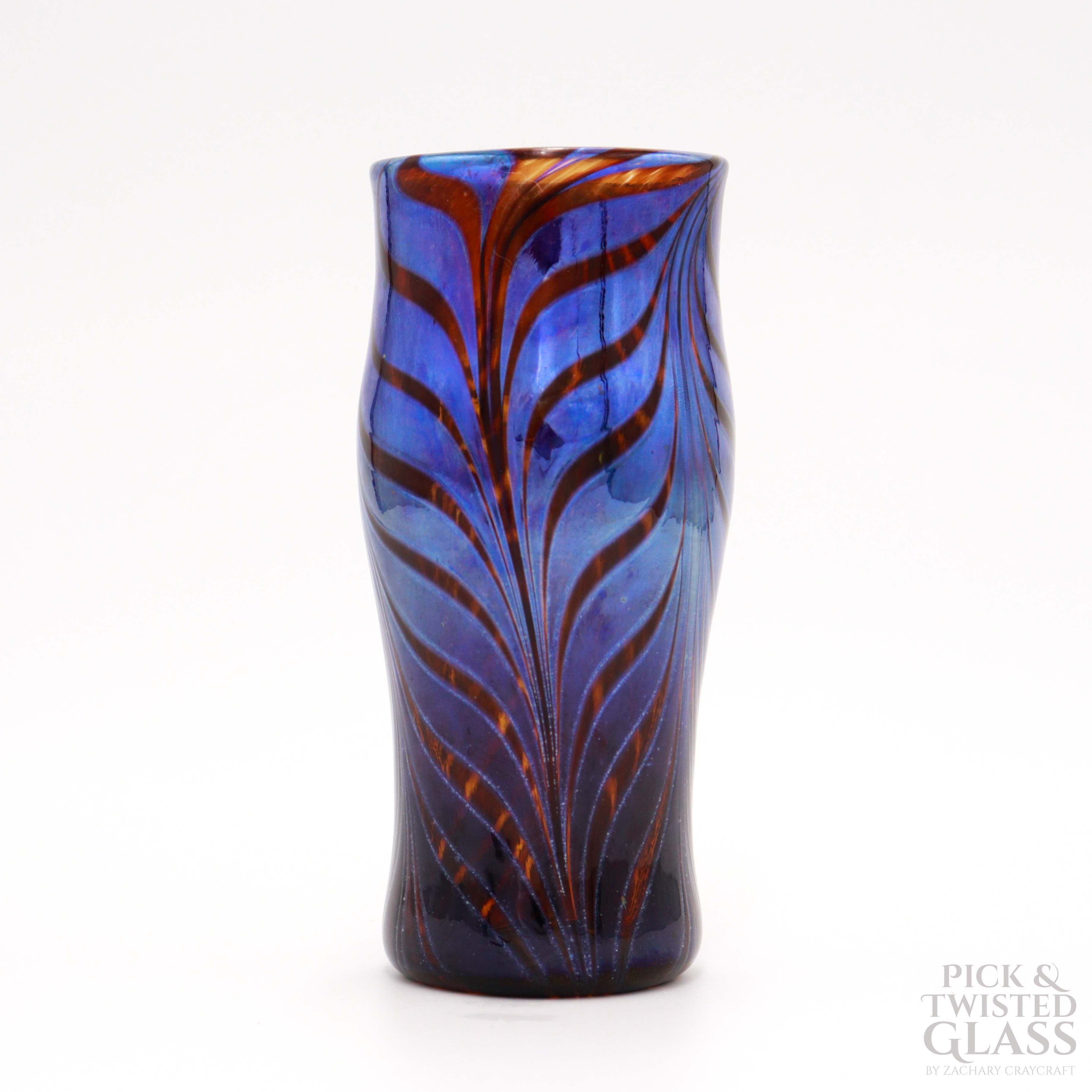 Metallic Chestnut Drinking Glass