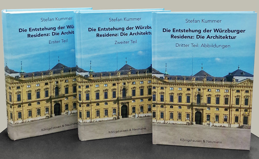 Buchpräsentation "Die Entstehung der Würzburger Residenz: Die Architektur 1719-1744" von Prof. Stefan Kummer