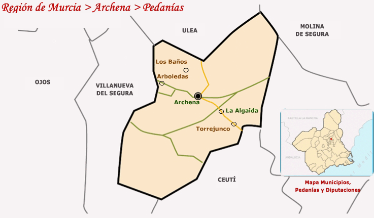 Término Municipal Archena - Murcia