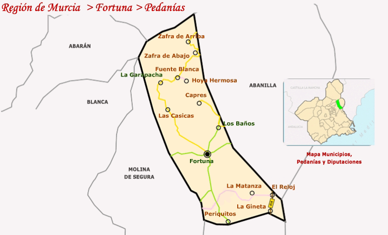 Término Municipal Fortuna - Murcia