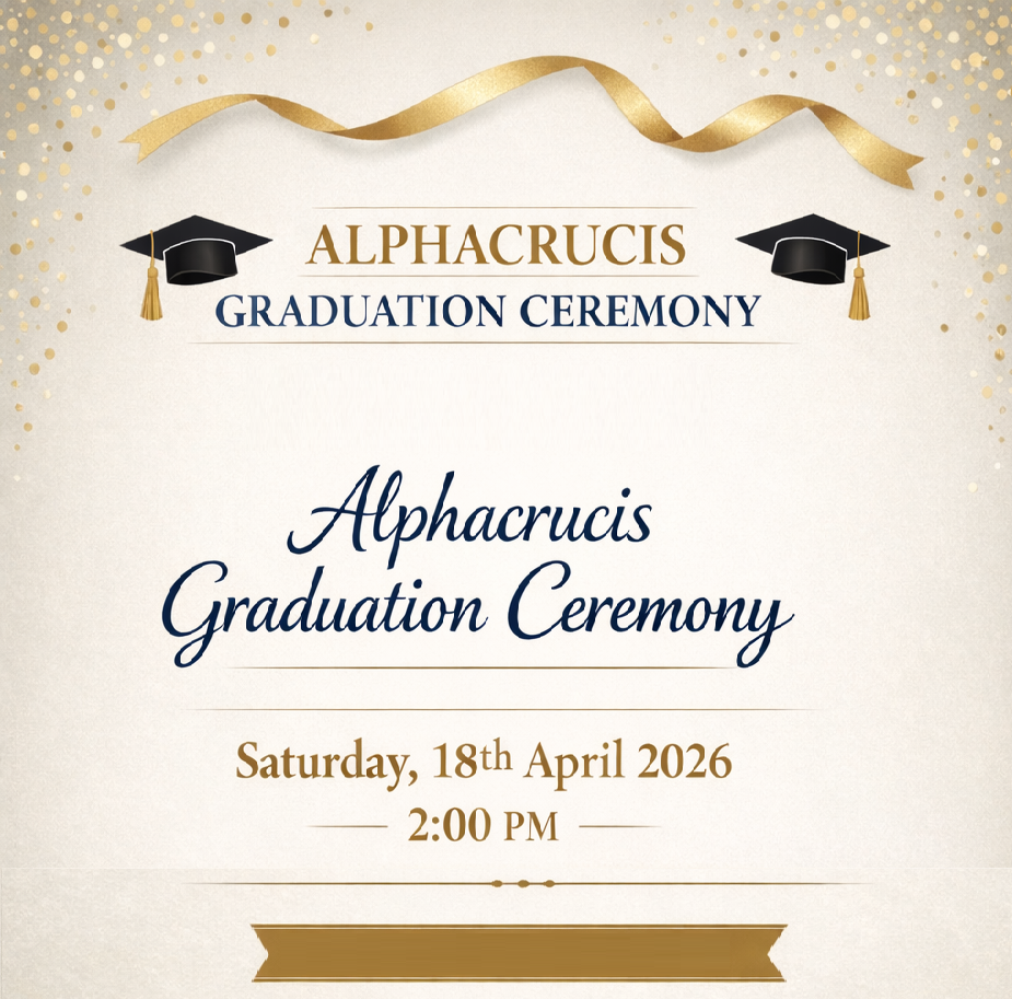 🎓 Alphacrucis Graduation