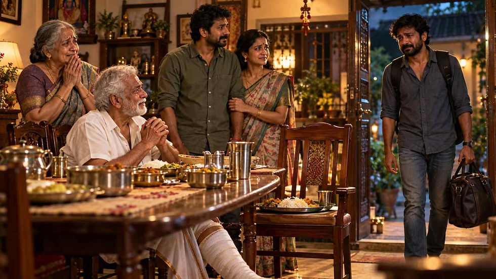 ఐదేళ్లుగా ఖాళీగా ఉన్న కుర్చీ ముందు భోజనం పెట్టి ఎదురుచూస్తున్న కుటుంబానికి అరవింద్ తిరిగి వచ్చే హృదయస్పర్శి దృశ్యం