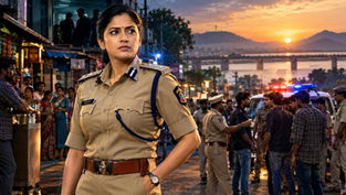 విజయవాడలో నేరస్థుల ఆగడాలను, అవినీతి పోలీసుల అక్రమాలను ఎదుర్కొంటున్న నిజాయితీ గల మహిళా డీఐజీ స్రవంతి.