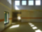 Androne d'ingresso con pittura e smalto