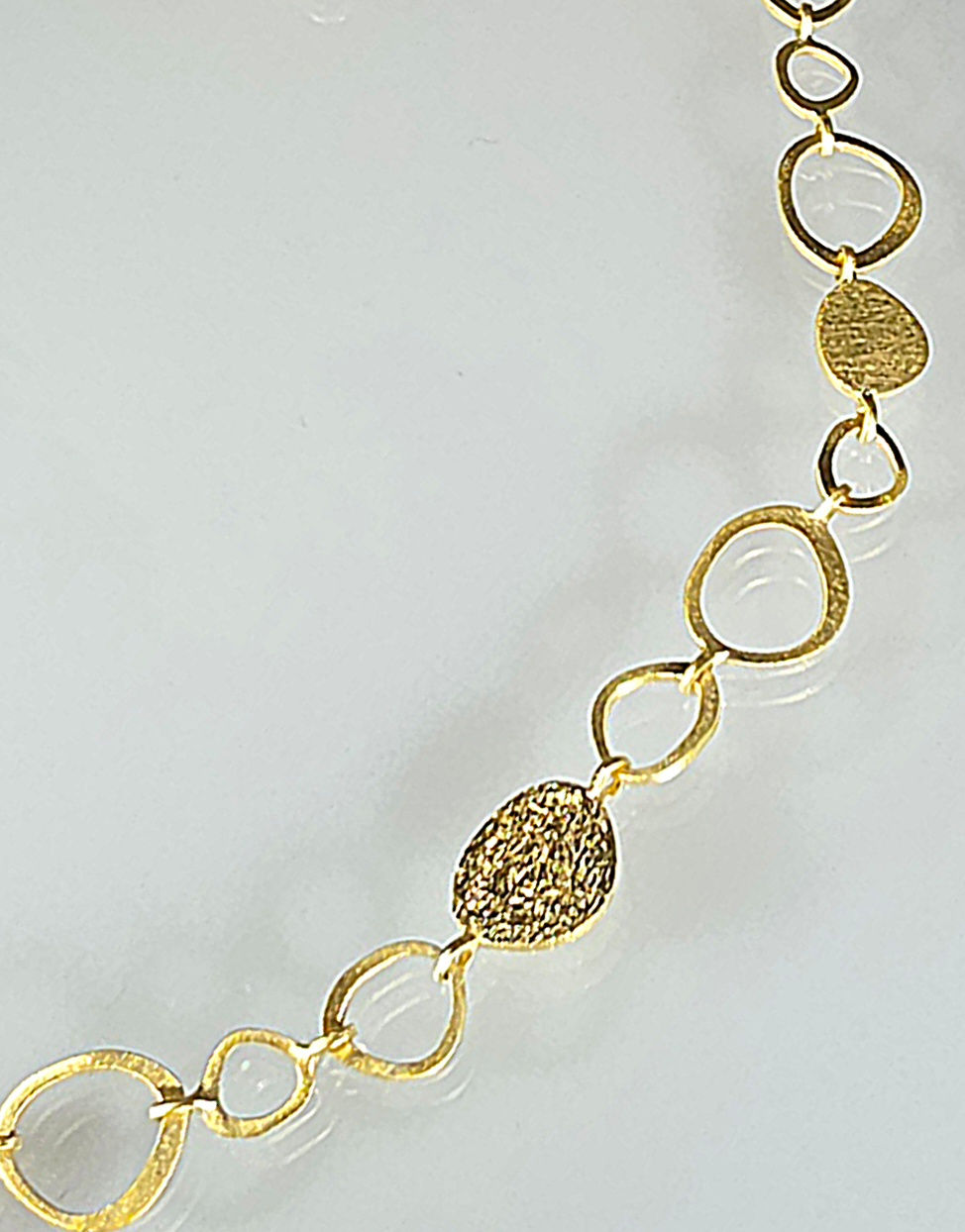 Miniaturbild: Collier aus 925er Silber und Goldplattiert ab 369€