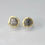 Miniaturbild: Ohrstecker mit Rohdiamant, 925er Silber, Gold