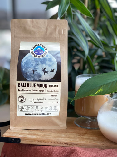 Bali Blue Moon Organic – Rich, dark chocolate, earthy undertones